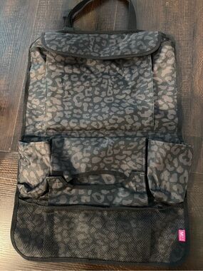 Leopard-Print Travel Organizer Bag